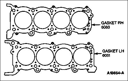 1994 Ford Crown Victoria - NOTE: Clean cylinder head gasket surface with a toluene-based paint thinner or gasket remover. If gasket material remains on head after cle…