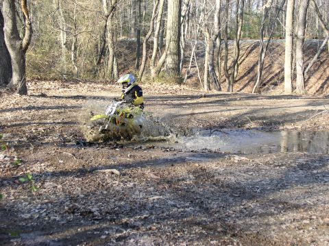 2000 Ford Excursion - my son with his new christmas toy in the mud!!!