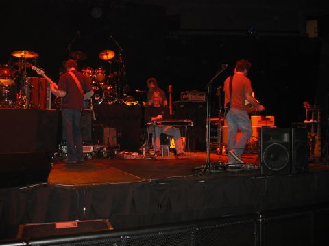 1989 Ford Bronco - Mike Daly again...and the rest of the band setting up. This is the first time we got yelled at for not being in our seats.