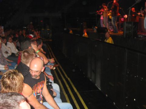 1989 Ford Bronco - Case in point. The gay bald old guy with a Big N Rich cutoff t-shirt on, surrounded by old people. Good thing the guys in yellow are there…