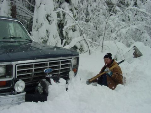 1986 Ford Bronco - stuck