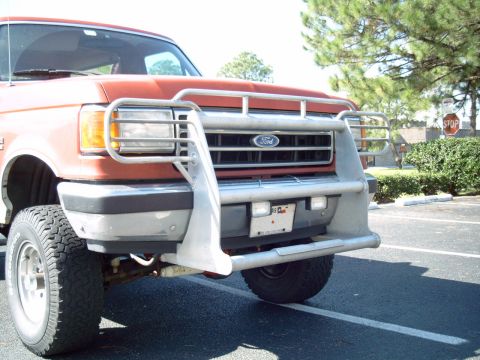 1991 Ford Bronco - Grille Guard Installed 1