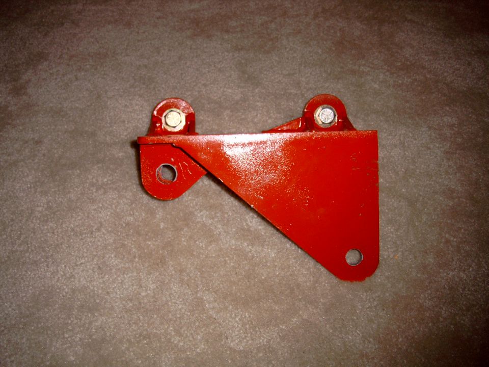 This is the finished Passenger Side Frame Bracket. Face Side.