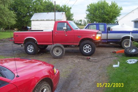 1995 Ford Bronco — 1996 F350 7.3L Diesel
