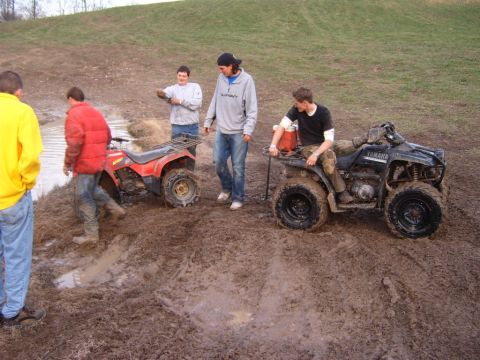 1984 Ford Bronco - ME PULLING SHANE OUT