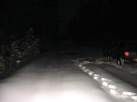 1999 Toyota Tacoma - There was fresh powder everywhere besides our trackes
