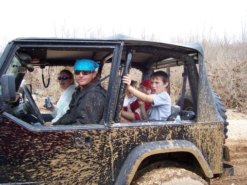 1999 Jeep TJ - Larry Callie and the kids