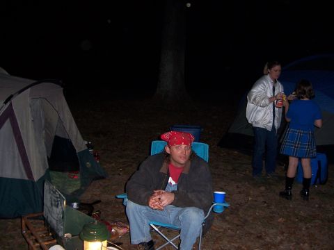 1999 Jeep TJ - New years eve camp scene