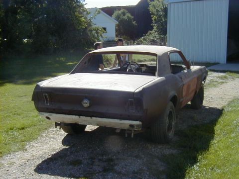 1968 Ford Mustang - Before picture, click link for history http://pg.photos.yahoo.com/ph/dstolarc/my_photos