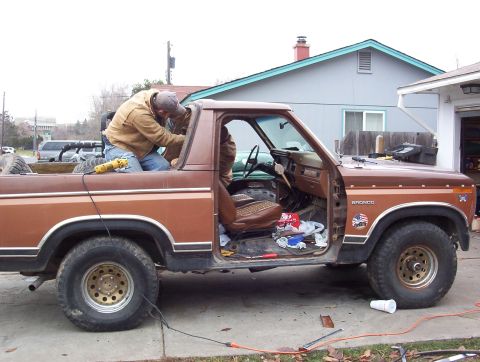 1981 Ford Bronco - gettin close