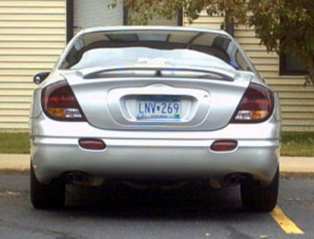 2002 Oldsmobile Aurora - Rear End 2