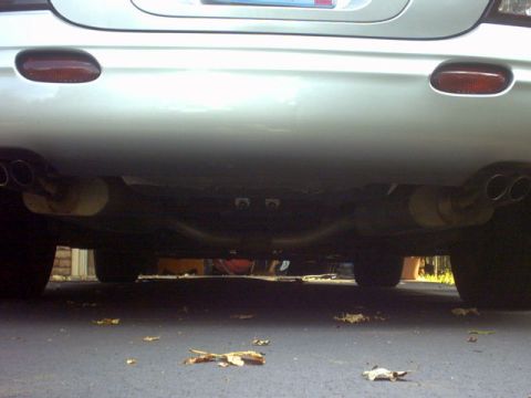 2002 Oldsmobile Aurora - Rear Exhaust