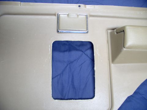 1986 Ford Bronco - Here's your stock rear seat ashtray. On mine they've been rendered useless by my 8" mid range speakers going in underneath them. Just as we…