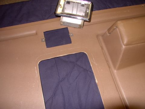 1986 Ford Bronco - The ashtray housing gets the heave too.