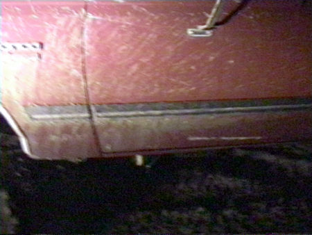 1991 Ford Bronco - Fortunately I didn't take any water in the cab.