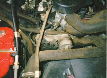 1991 Ford Bronco - 220 amp alternator install