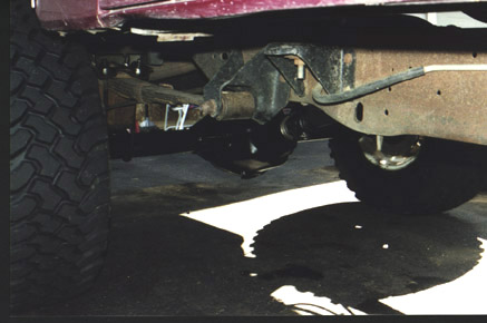 1991 Ford Bronco - Dana 60 out back...finally!