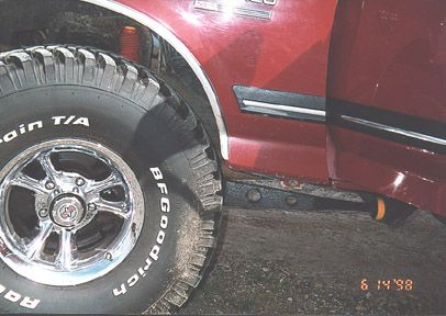 1991 Ford Bronco - 4" lift and 35" tires, no rubbing