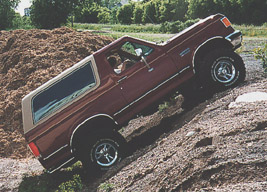 1991 Ford Bronco - Stuck