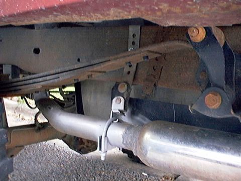 1991 Ford Bronco - Nice, clean, uncorreded new exhaust