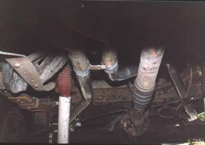 1991 Ford Bronco - Dual exhaust