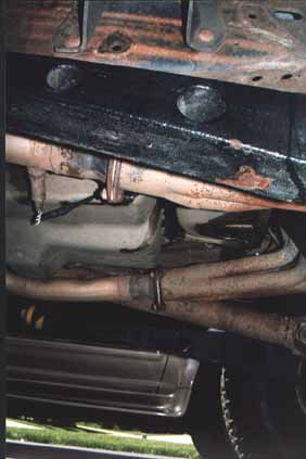 1991 Ford Bronco - Hedman full-length headers.