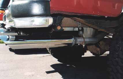 1991 Ford Bronco - Passenger side exhaust tip/can