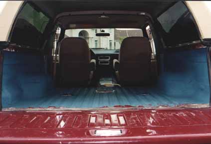 1991 Ford Bronco - Sound deadening material installed