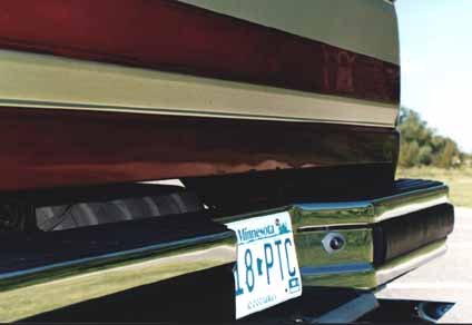 1991 Ford Bronco - And the classic tailgate rust is beginning
