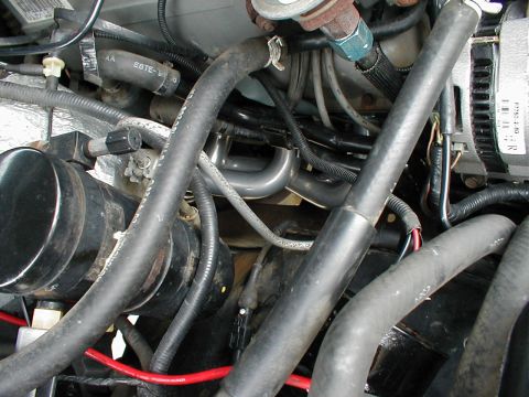 1995 Ford Bronco - Flowtech shorty headers (right side)