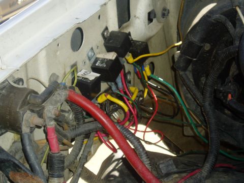 1990 Ford Bronco - One relay for each set, Fog, Driving, Cornering, and Rear