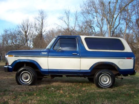 1979 Ford Bronco - Driver's side.