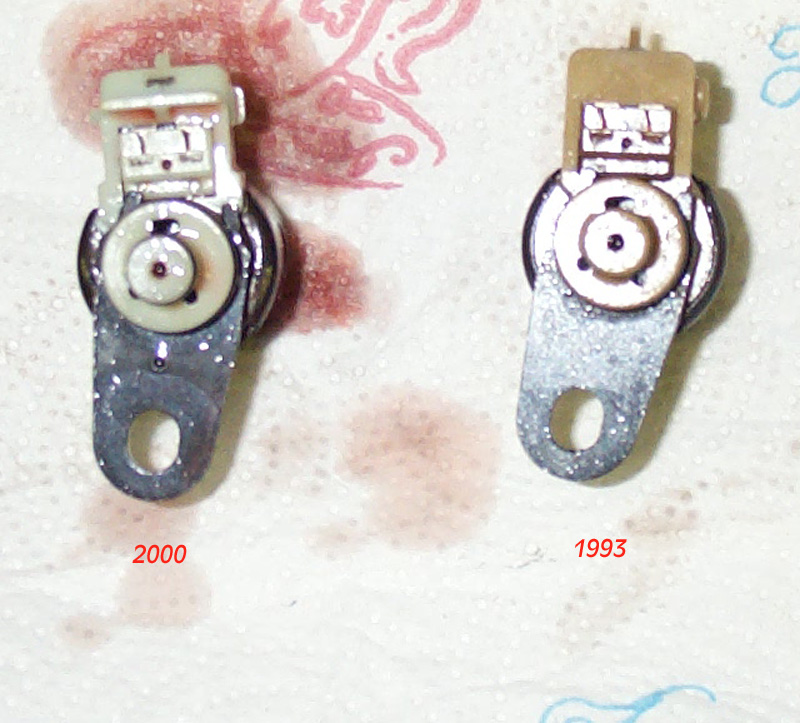 The parts are identical in size and shape except for the electrical connector.