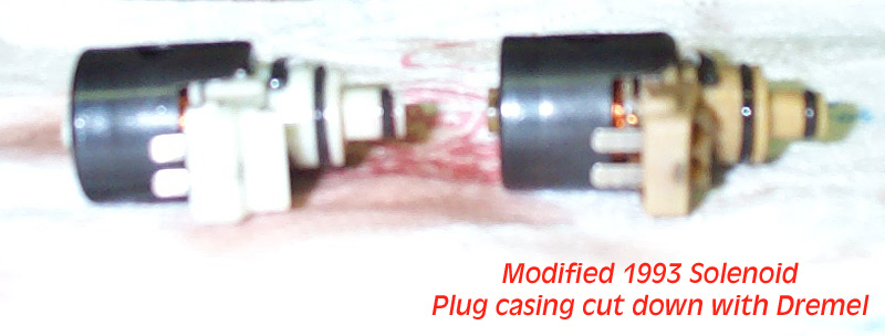 Cutting down the shroud around the connectors showed that the contacts are the same size as well.