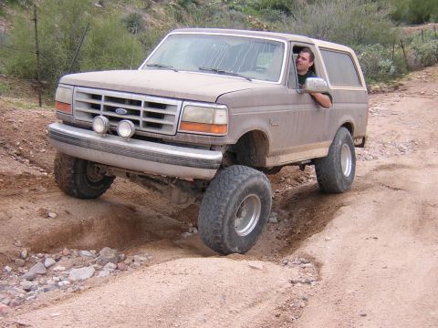 1984 Ford Bronco - Slide on some easy stuff