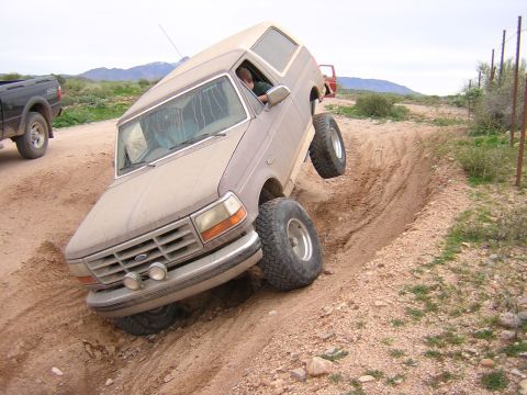 1984 Ford Bronco - Hole.
