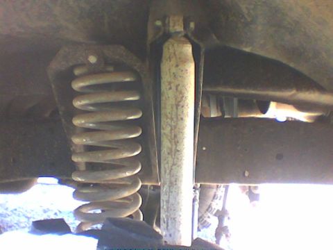 1979 Ford Bronco - Long travel shocks and superduty shock brakets,