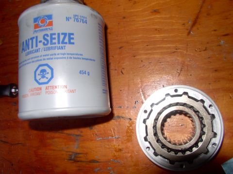 1986 Ford Bronco - Anti-seize compound and plenty of it. My pipe bending mechanic buddy tipped me off to this stuff in hubs. Won't wreck things, like grease c…