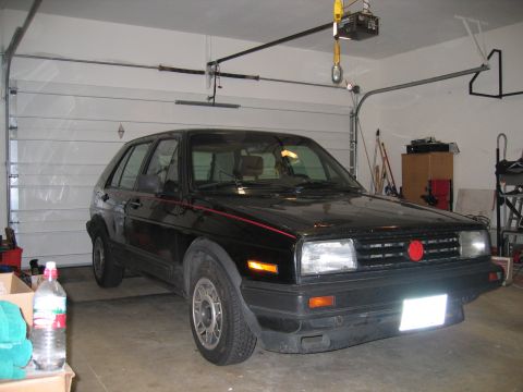1987 Volkswagen Golf - Before