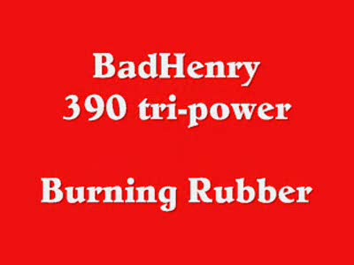 1966 Ford Fairlane - Movie of BadHenry Burning Rubber