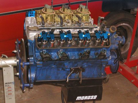 1966 Ford Fairlane - engine