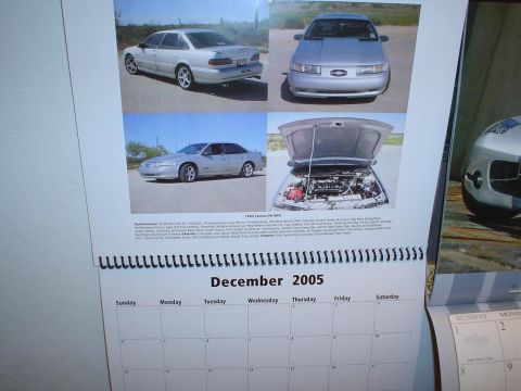1993 Ford Taurus - Four views of a silver 1993 Ford Taurus SHO, including front, rear, side, and engine bay.