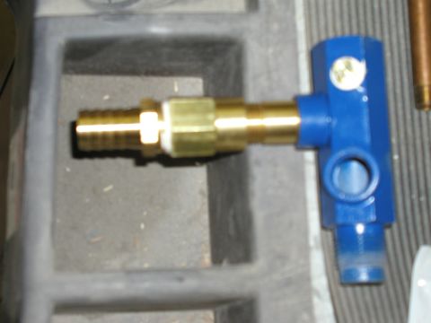 1988 Ford Bronco - Modified heater coolant pipe