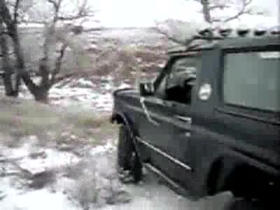 1995 Ford Bronco - Bronco Snowheeling