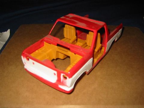 1985 Ford Bronco - This is a model of a truck body, not a 1985 Ford Bronco.