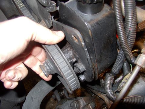1986 Ford Bronco - Even the best breaks eventually. I'd been trying to trace the belt squeal for about 6 months. Eventually it started to sound like metal on…
