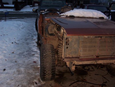1981 Ford Bronco - finished dovetailin one side