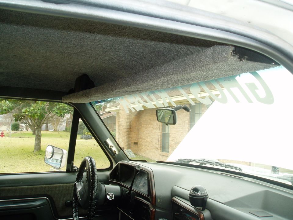 Over head shelf with remote CB speaker