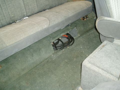 1990 Ford Bronco - Under back seat storage (like Sixlitres)