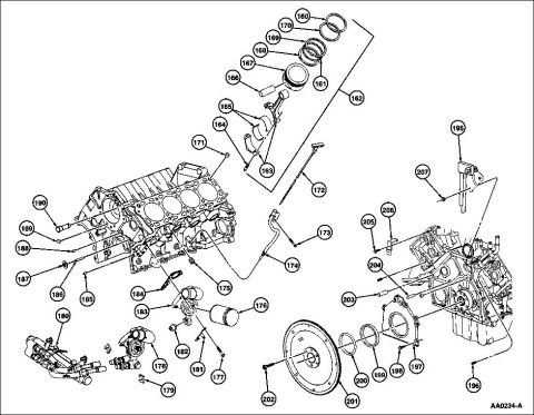 1994 Ford Crown Victoria - Exploded 4.6L